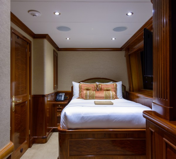 captain's room on a yacht